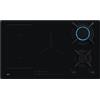 AEG HDB95623NB PIANO COTTURA MISTO 88 CM 2 BRUCIATORI A GAS + 3 ZONE INDUZIONE IN VETROCERAMICA NERO - PROMO