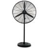 DCG S.R.L. Ventilatore a piantana, diametro 66 cm, altezza 160 cm, 3 velocità, oscillazione laterale, 130W, 3 pale in alluminio