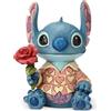 Enesco Disney Statuina di Stitch 'Clueless Casanova' con licenza ufficiale di Traditions