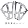 YUMILI 2PCS Scarpe Cassetto Armadio in Acciaio INOX Cerniere Turing Rack Raccordi di Ricambio,Meccanismo scarpiera, cerniere per armadio(2 strati)