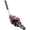 VEVOR Valvola spaccalegna idraulica 1 bobina, valvola di controllo direzionale idraulica da 25 GPM, valvola di caricamento idraulica 3626PSI, valvola di controllo joystick idraulico per piccoli trattori, caricatori, spaccalegna