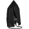 Outsunny Coprisedia sospesa copertura per sedia a bozzolo tessuto Oxford 210D con chiusura lampo Ø 115 x 190 cm nero