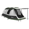 Outsunny Tenda da campeggio familiare 3-4 pers. - tenda tunnel con portico impermeabile 3000 mm leggera ventilata facile da montare