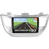 YUNTX [4GB+64GB] Android 14 Autoradio per Hyundai Tucson 2015-2019-[Incorporato Carplay/Android Auto/DSP/GPS]-9 pollice IPS 2.5D Touch Screen-Camera+MIC Incluso-DAB/Mirror Link/Bluetooth 5.0/WiFi/USB