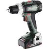 Metabo BS 614051500 - Trapano avvitatore a batteria e custodia in plastica (18 V, 2 batterie LiPOWER da 2 Ah, diametro foro 13 mm/36 mm, peso 1,6 kg)
