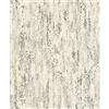 Rasch 554045 - Carta da parati in tessuto non tessuto bianco e grigio con motivo betulla della collezione Composition-10,05 0,53 m (L x B)