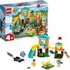 LEGO Juniors 4+ Toy Story 4 Avventura al Parco Giochi di Buzz e Bo Peep con Minifigure di Buzz Lightyear, Bo Peep e Gabby Gabby, 10768