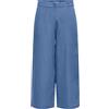 ONLY Onlcharis Life Long Culotte Pant CC Wvn Pantaloni, Media Blu Denim, L Donna