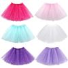 Kilofly - Set di 6 tutù per balletto, per bambini, per feste di compleanno, principessa, per feste Set6 B Taglia unica