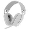 Logitech Cuffie microfono bluetooth ZONE Vibe 100 Off white 981 001219