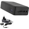 XTPower XT-27000DC-PA Powerbank con adattatore di alimentazione, batteria estern