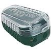 Faber-Castell - Temperino per mine TK da 2,0 e 3,15 mm, verde, in plastica, temperino per matite TK a pressione