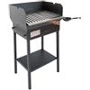Cruccolini Family Barbecue a Carbone, Nero, 50x40x92 cm