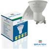 Bratek Lampadina Faretto LED GU10 8W Potente | Alta Luminosità, Lunga Durata e Massimo Risparmio Luce Fredda