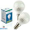 Lampadina LED E14 7W MiniGlobo | Luce Potente, Lunga Vita e Risparmio Luce Fredda