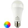 Lampadina LED E27 RGB+CCT 11W | Multicolore Intensa & Gestione Smart App