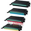 NO-NAME MULTIPACK 4 TONER COMPATIBILI PER SAMSUNG CLP 620ND 670N 670ND CLX 6220FX 6250FX CARTUCCE NERO+COLORI - NO-NAME