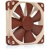 Noctua NF-F12 5V, Ventola Silenziosa di Qualità Premium con Cavo Adattatore USB, 3-Pin, Versione da 5V (120 mm, Marrone)