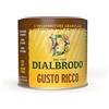 DIALBRODO Gusto Ricco, Insaporitore Granulare con Carne di Manzo e Olio Extravergine di Oliva, Barattolo da 135 gr