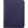 RHODIA 168120C - Portadocumenti Blu Notte - per Bloc-notes e quaderni A4 e A4+ - Dimensioni da chiuso 25,5x34 cm - Pochette per tablet - Simil Cuoio Premium