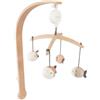 Bamboom Giostrina Musicale in Legno Naturale Bamboom Fish Pink