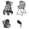 Inglesina System Quattro Inglesina Aptica con Darwin Recline + Base Isofix 360° Satin grey