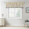 Madison Park Serene Ricamo Oscurante Mantovana per Finestra Trattamento Rod Pocket/Back Tab Short Drape, 50 x 18, Giallo