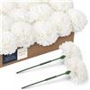 Royal Imports Fiori Artificiali per mazzi, Matrimoni, cimiteri, Artigianato e corone Bianco