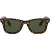 Ray-Ban Rayban Unisex - Adulto 0RB4340 710 50 Occhiali da sole, Havana-Green Gradient