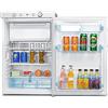 Smad Frigo Trimista 12 V 220 V Gas, 100 L, Frigo Gas Camping Car, Frigorifero Gas con Congelatore, per Camping Car, Caravana, Cabanon, Chalet, Nero