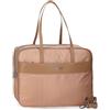 El Potro Luna - Valigetta per computer portatile doppio scomparto adattabile portatile da 15,6, 40 x 32 x 8 cm, in poliestere, con dettagli in pelle sintetica by Joumma Bags