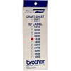 BROTHER Etichette (14x38 mm) Brother per Stamp Creator
