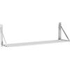 Royal Catering Mensola Pieghevole A Muro Ribaltabile Da Parete Ripiegabile Design a Barre RC-TFWH120X30 (40 kg, 120 x 30 cm, Acciaio Inox)