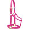 Weaver Equine Weaver Leather Cavezza originale per cavalli, non regolabile, in nylon, colore rosa