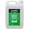 JENOLITE Rimozione della ruggine Non pericoloso | rispettoso dell'ambiente | Antiruggine a base acqua per ferro, acciaio, cromo, rame, ottone | Ideale per serbatoi di carburante arrugginiti | 5 litri