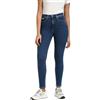 Calvin Klein Donna Jeans High Rise Skinny Fit, Blu (Denim Medium), 34W/32L
