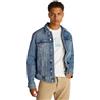 Calvin Klein Uomo Giacca in Jeans Slim Fit, Blu (Denim Dark), XS