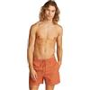 Calvin Klein Pantaloncino da Bagno Uomo Medium Drawstring Lunghezza Media, Arancione (Aragon), M