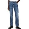 Tommy Hilfiger Uomo Jeans Straight Denton in Cotone, Blu (Hiker Indigo), 29W/36L