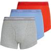 Calvin Klein Uomo Pantaloncini Boxer Confezione da 3 con Fascia con Logo, Multicolore (Glacier, Grey Heather, Molten), S