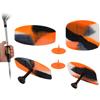 Lyreh 2pz Allenatore di Swing da Golf, Cuscinetti Impugnatura da Allenamento per Mazze Golf in Silicone Antiscivolo per Golfisti di Tutti i Livelli Abilità