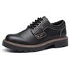 Bruno Marc Scarpe Oxford Eleganti con Lacci Uomo - Ideali per Ufficio, Cerimonia e Abiti Formali, Suola Spessa e Comfort,Size 45,Marrone,BMEMOX2501
