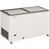 Klimaitalia Mobile frigorifero a pozzetto - mod clp 400 pssl - refrigerazione statica - porta cieca scorrevole - temperatura +2/+8 °c - capacità lorda lt 387 - dimensioni cm l 128 x p 67 x 82 h