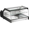 Klimaitalia Espositore vetrina refrigerata da banco per pesce - mod fishow 70 - n 1 mensola in vetro cm 66,8 x 28 - potenza 155 w - volume netto lt 100 - dimensioni cm l 68,9 x p 87,4 x h 41,9 - peso kg 46,5