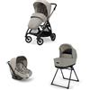L'INGLESINA BABY SPA(P.INFANZI Inglesina Electa Trio Sistema Modulare Con Seggiolino Auto Darwin Isize colore Battery Beige