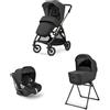 L'INGLESINA BABY SPA(P.INFANZI Inglesina Electa Trio Sistema Modulare Con Seggiolino Auto Darwin Isize colore Upper Black
