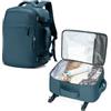 livbote Zaino Sottovuoto Ryanair 40x20x25 Bagaglio a Mano con Pompa Sottovuoto, Zaino da Viaggio Aereo Impermeabile per Uomo Donna Borsa da Cabina Zaini Casual Valigia per Ufficio, Scuola e Lavoro -Blu