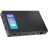 Mele Quieter2Q Mini PC Computer Fanless, J4125 Win11 Pro 8GB 128GB Dual HDMI 4K Display, Desktop Portatile per Astrofotografia Media Office, Supporto M.2 NVMe SATA 2280 SSD Win11 PXE Ethernet USB 3.0