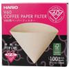 HARIO Filtri caffè americano in carta bianca cl 12 (40 pezzi) - Bianco - Carta