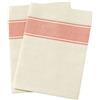 Tovagliolo kitchen in cellulosa champagne e rosso cm 30x40 (50 pezzi) - Spunlace (70% Cellulosa) - Champagne,rosso